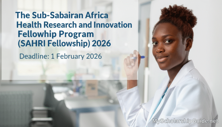 The sub-Saharan Africa Health Research and Innovation Fellowship Program (SAHRI Fellowship) 2026