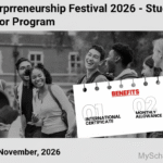 Global Entrepreneurship Festival 2026 - Student Ambassador Program