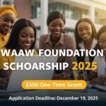 WAAW Foundation Scholarship 2025