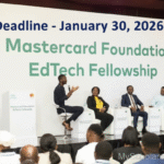 Apply Now For The Mastercard Foundation EdTech Fellowship Program 2026