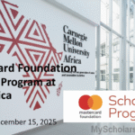 Mastercard Foundation Scholars Program at CMU Africa 2026-2027
