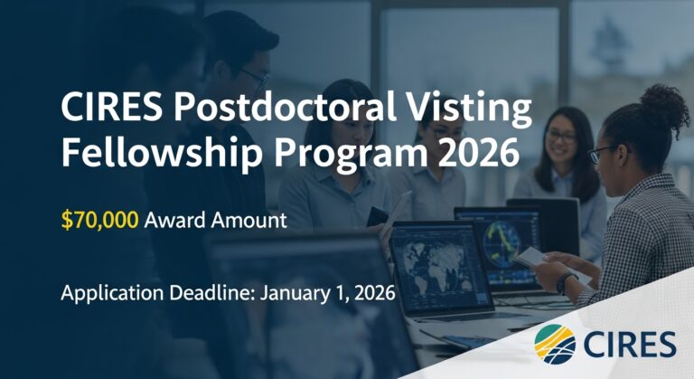 CIRES Postdoctoral Visiting Fellowship Program 2026