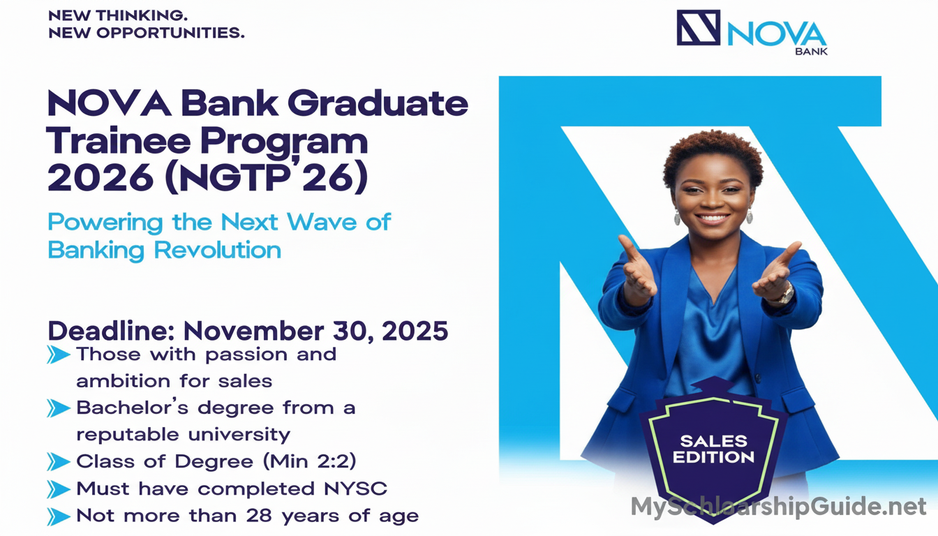NOVA Bank Graduate Trainee Program