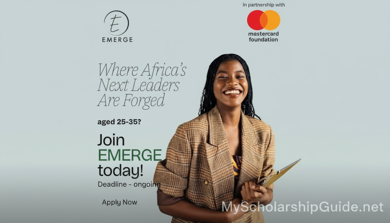 TheBoardroom Africa-Mastercard Foundation EMERGE Program 2026: Apply Now